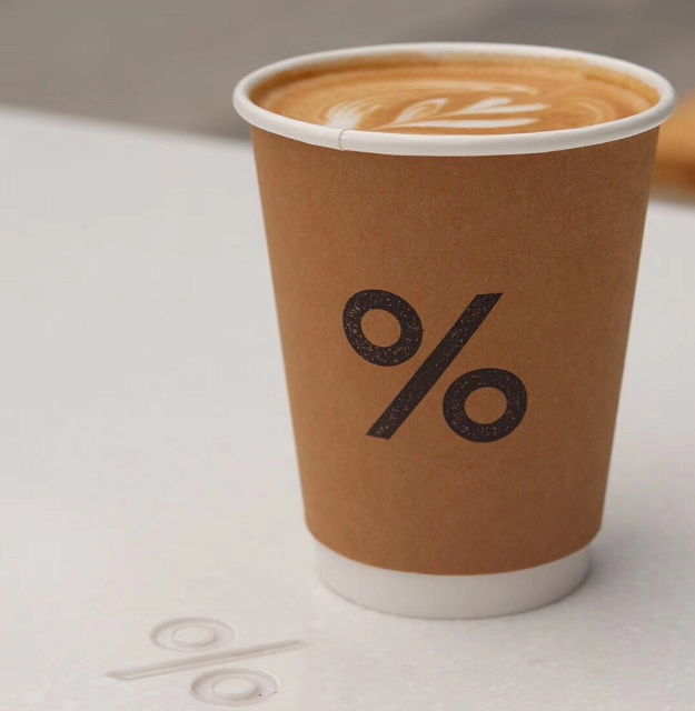 %咖啡